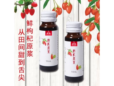 枸杞汁生产厂家 瓶装植物饮料OEM贴牌代加工图5