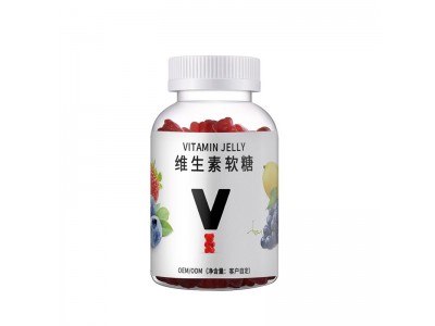 蓝莓叶黄素脂维生素果味软糖代加工图2
