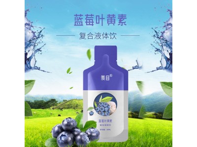袋装蓝莓果汁饮代加工 蓝莓叶黄素饮品OEM贴牌加工图5