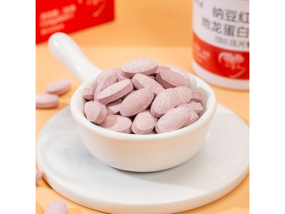 纳豆红曲地龙蛋白片定制 压片糖果OEM贴牌代加工图4