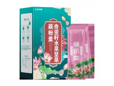 奇亚籽水果藕粉羹定制 坚果粉剂OEM贴牌加工图4