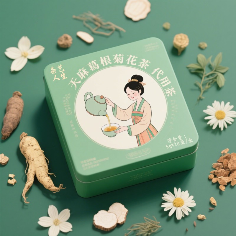 天麻葛根菊花茶4_看图王