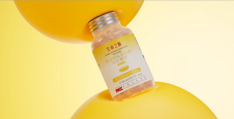 亚麻酸凝胶糖果1