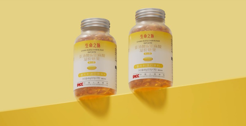亚麻酸凝胶糖果2