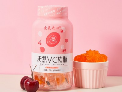 维生素c果汁软糖定制 矿物质凝胶糖果贴牌加工图2