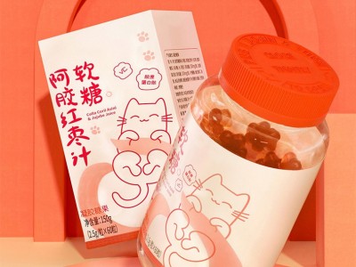 阿胶红枣软糖定制 多种剂型果汁凝胶糖果OEM贴牌加工图1