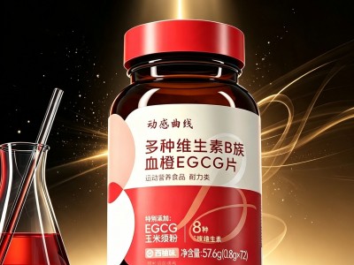 瓶装多种维生素 B 族血橙 EGCG 片 果蔬复配压片糖果源头食品工厂可贴牌代加工图5