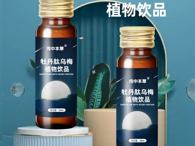 乌梅酵素饮瓶装发酵饮品定制乌梅饮OEM贴牌加工图2