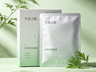 植萃青蒿面膜 轻薄服帖贴片面膜 面部护理护肤品盒装支持 OEM 贴牌定制图2