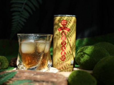 菊花罗汉果植物饮料定制夏季凉茶易拉罐饮料OEM贴牌加工图2