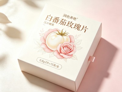 白番茄玫瑰压片糖果代加工果蔬番茄片OEM贴牌小袋装图2