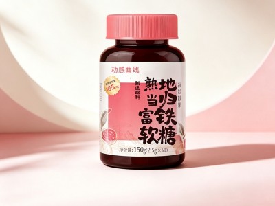 药食同源熟地当归富铁软糖 Q 弹软糖 女生膳食营养软糖工厂OEM图2
