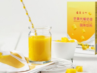 芒果待产奶昔粉固体饮料定制果味冲泡饮品OEM贴牌加工图1