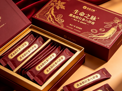 鹿血肽红参八珍膏贴牌代工 独立条袋膏滋饮品 配方定制一站式生产图2