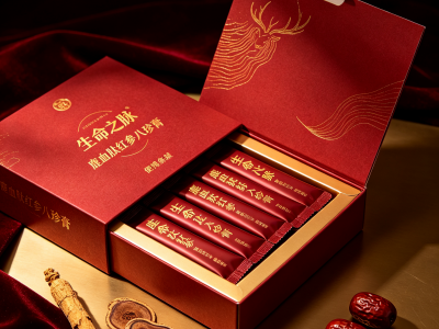 鹿血肽红参八珍膏 OEM 代加工 条状膏滋 药食同源膏方贴牌定制图1