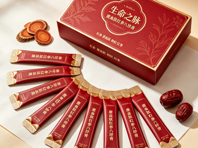 鹿血肽红参八珍膏 OEM 代加工 条状膏滋 药食同源膏方贴牌定制图5