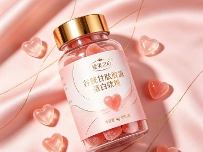 谷胱甘肽胶原蛋白软糖 女性软糖心形OEM贴牌代加工图4