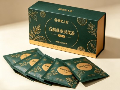 茶艺人生石斛桑参灵芪茶定制人参灵芝茶OEM贴牌代加工图2