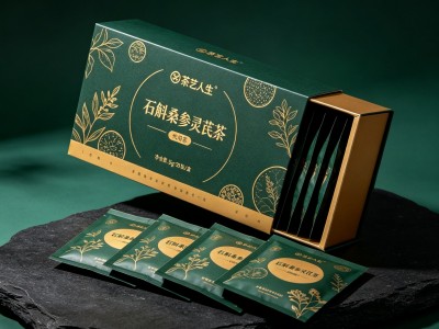 茶艺人生石斛桑参灵芪茶定制人参灵芝茶OEM贴牌代加工图3