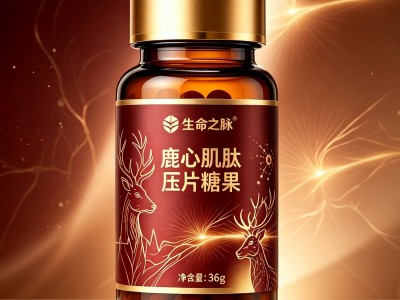 鹿心肌肽压片糖果定制男性私域片剂牡蛎鹿鞭压片糖果OEM图2