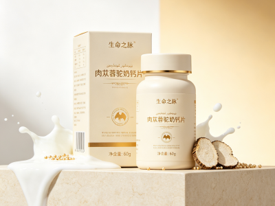 肉苁蓉驼奶钙片OEM代加工可贴牌定制图2