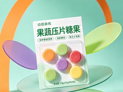 果蔬压片糖果 多种果蔬萃取咀嚼片 膳食果蔬片图1