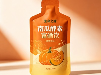 袋装南瓜酵素富硒饮定制果蔬汁饮品OEM贴牌富硒饮品代加工图2