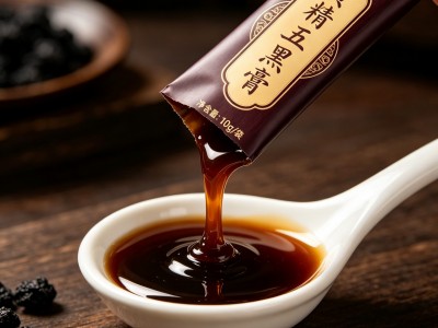 黄精五黑膏定制袋装黄精膏滋剂OEM阿胶枸杞膏代加工图3