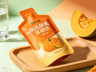 袋装南瓜酵素富硒饮定制果蔬汁饮品OEM贴牌富硒饮品代加工图3