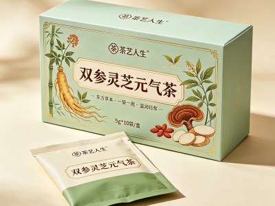 双参灵芝元气茶定制袋装养生茶OEM贴牌加工图1