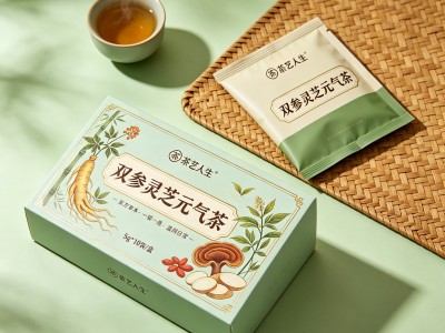 双参灵芝元气茶定制袋装养生茶OEM贴牌加工图3