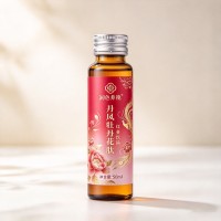 丹凤牡丹花肽口服液瓶装红参饮品定制瓶装植物饮品OEM代加工
